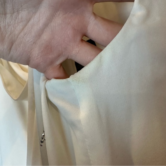 City Triangles Black/White/Silver Rhinestone Homecoming Dance Dress One Shoulder - Picture 7 of 7